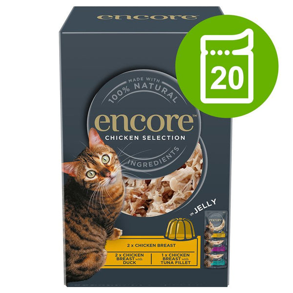 Encore Cat Jelly Pouch Multipack 20 x 50g || Encore || view 1