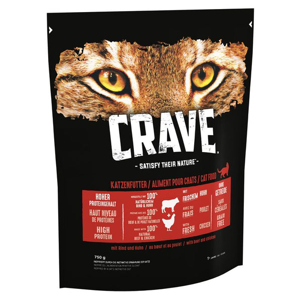 CRAVE Adult Beef & Chicken Dry Cat Food || Crave || view 10