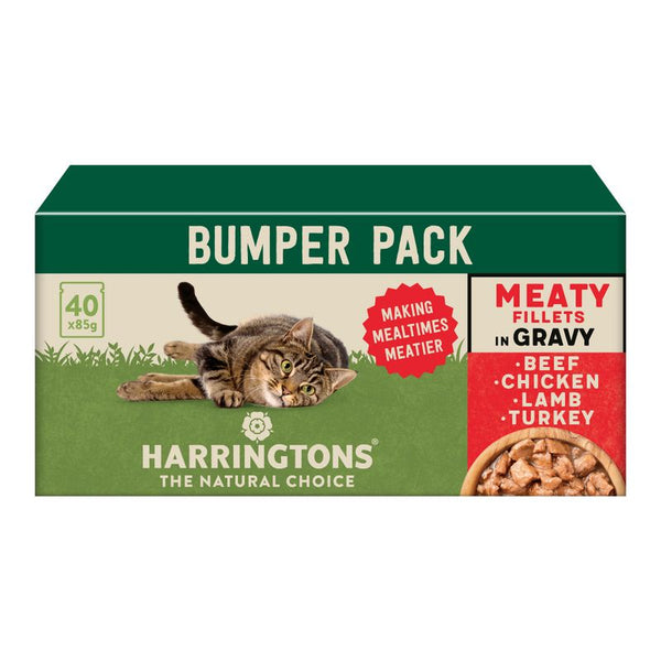 Harringtons Complete Grain-free Adult Cat – Meaty Selection in Gravy || Harringtons || view 3