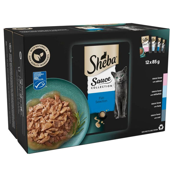 Sheba Pouches Fine Flakes 48 x 85g || Sheba || view 9