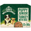 James Wellbeloved Puppy & Junior Hypoallergenic Pouches - Turkey with Rice || James Wellbeloved || view 2