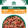 James Wellbeloved Senior Hypoallergenic Pouches - Turkey, Lamb & Chicken in Gravy || James Wellbeloved || view 3