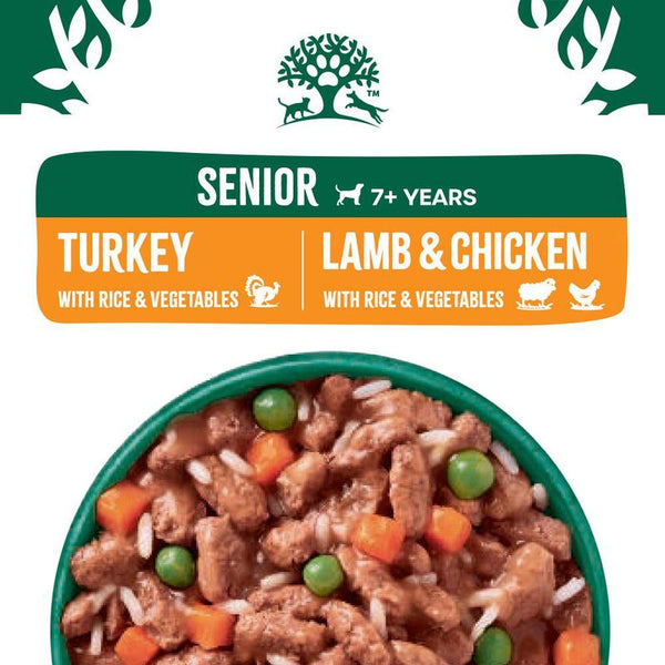 James Wellbeloved Senior Hypoallergenic Pouches - Turkey, Lamb & Chicken in Gravy || James Wellbeloved || view 3