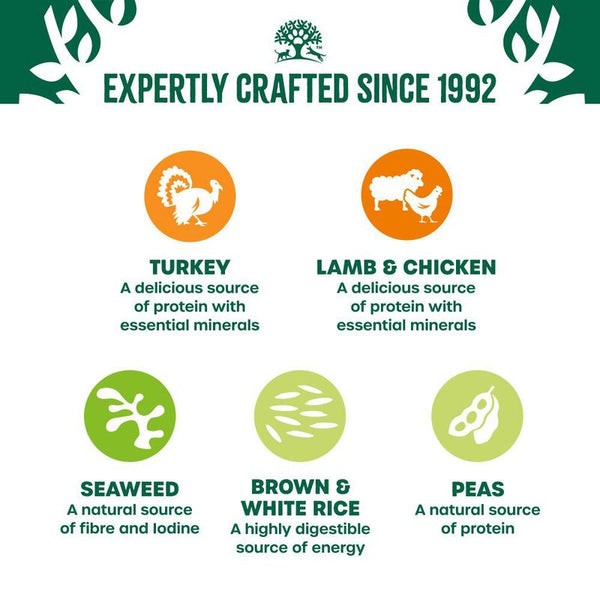 James Wellbeloved Senior Hypoallergenic Pouches - Turkey, Lamb & Chicken in Gravy || James Wellbeloved || view 5