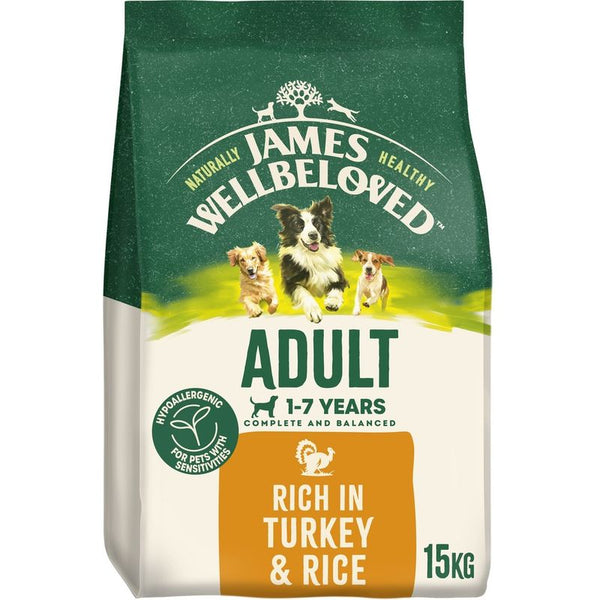James Wellbeloved Adult Dog Hypoallergenic Turkey & Rice || James Wellbeloved || view 6
