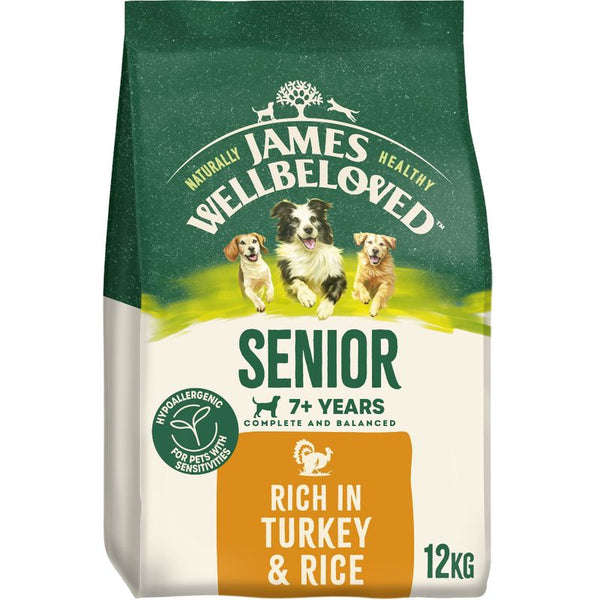 James Wellbeloved Senior Dog Hypoallergenic Turkey & Rice || James Wellbeloved || view 4