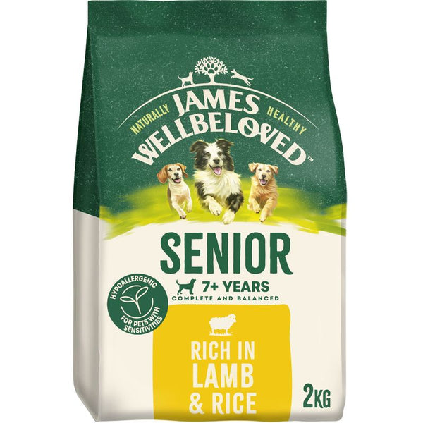 James Wellbeloved Senior Dog Hypoallergenic Lamb & Rice || James Wellbeloved || view 2