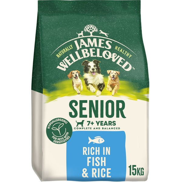 James Wellbeloved Senior Hypoallergenic - Fish & Rice || James Wellbeloved || view 4