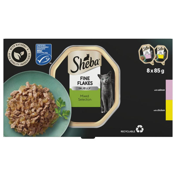 Sheba Fine Flakes Trays || Sheba || view 2