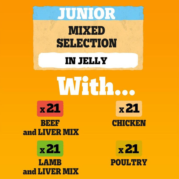 Pedigree Puppy Pouches Mixed Selection in Jelly Mega Pack || Pedigree || view 6