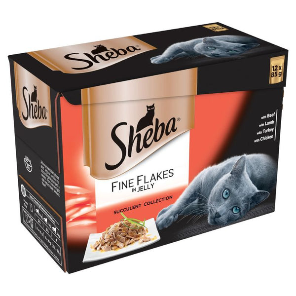 Sheba Pouches Fine Flakes 48 x 85g || Sheba || view 3