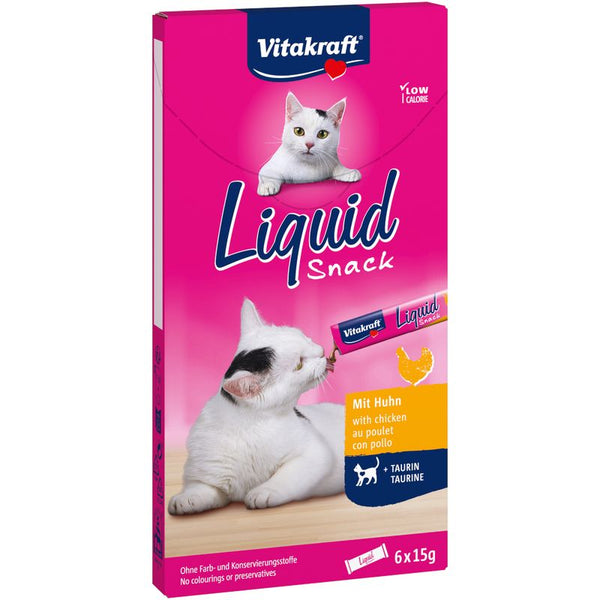 Vitakraft Cat Liquid Snack with Chicken & Taurine || Vitakraft || view 1