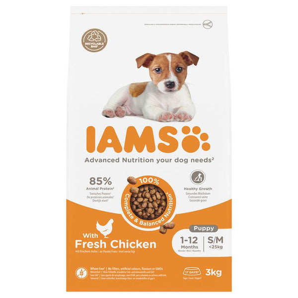 IAMS Advanced Nutrition Puppy & Junior Small & Medium Dog - Chicken || IAMS || view 2