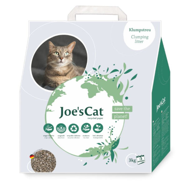 Joe's Cat Recycled Paper Clumping Cat Litter || Cat's Best || view 1
