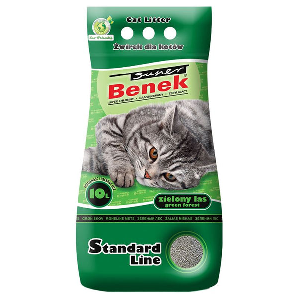 Super Benek Green Forest Cat Litter || undefined || view 2