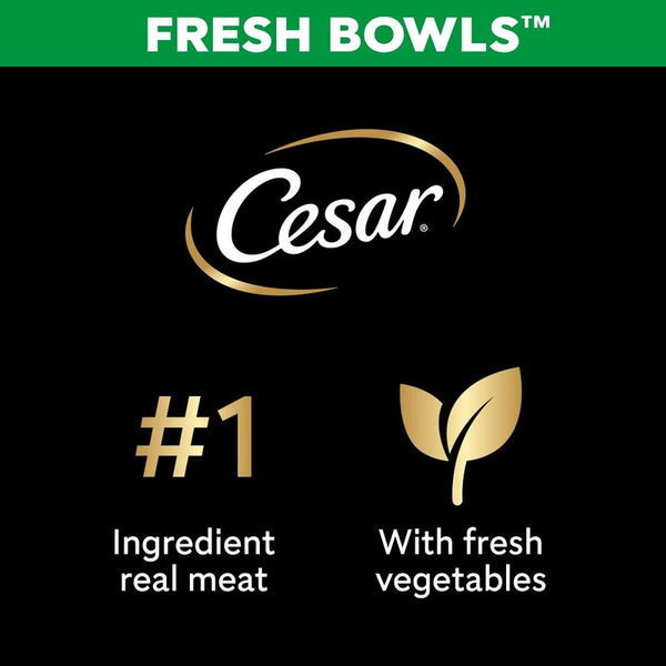 Cesar Fresh Bowls in Gravy Mixed Selection 24 x 85g || Cesar || view 12