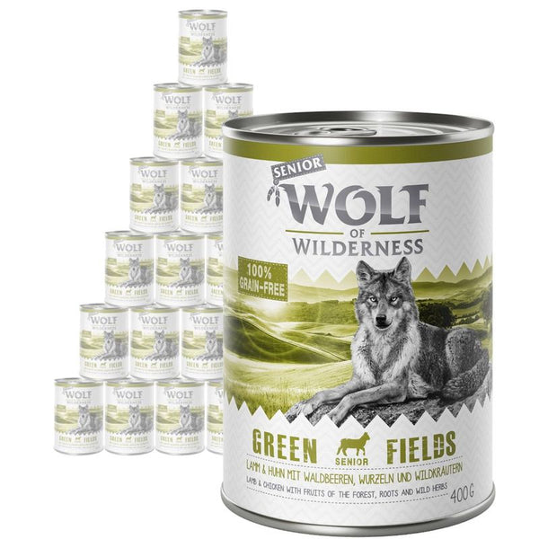 Wolf of Wilderness Senior Duo-Protein Recipe Saver Pack 24 x 400g || Wolf of Wilderness || view 4