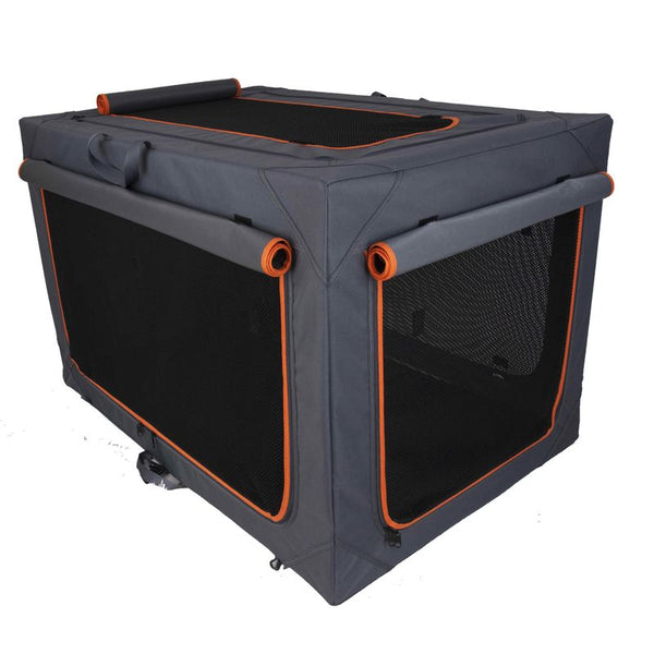 Deluxe Aluminium Folding Nylon Crate || zooplus Exclusive || view 2