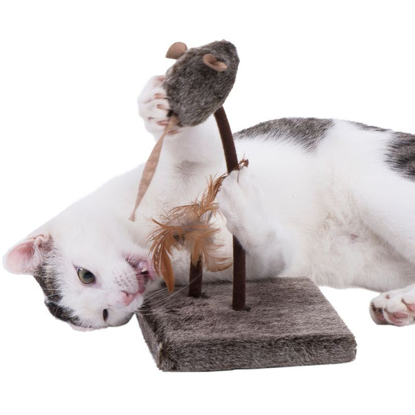 Wild Mouse Cat Activity Board with Sounds & LEDs || zooplus Exclusive || view 3