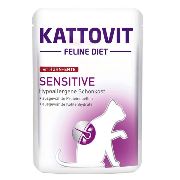 Kattovit Sensitive Pouches 24 x 85g || undefined || view 2