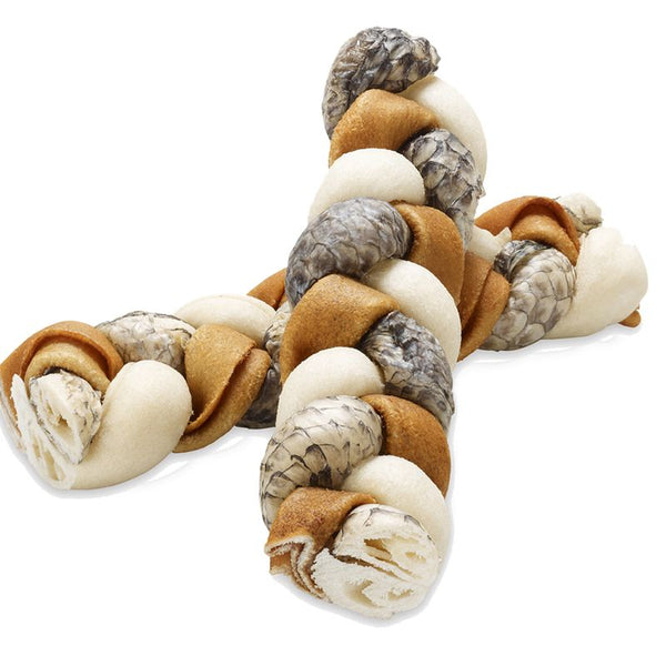 Rocco Smoked Rawhide Plaited Chews || Rocco || view 2