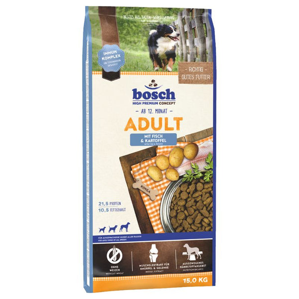 bosch Adult with Fish & Potato Dry Dog Food || Bosch High Premium concept || view 1