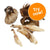 Wolf of Wilderness Dried Ears Dog Chews Trial Pack || Wolf of Wilderness || view 1