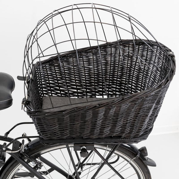 Trixie Rear-Mounted Black Bicycle Basket || Trixie || view 4
