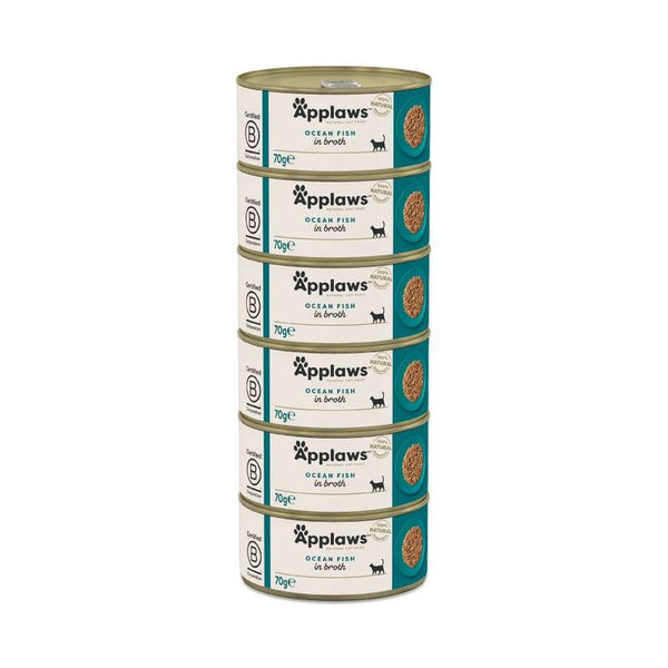 Applaws Adult Cat Cans Tuna/Fish in Broth 70g || undefined || view 31