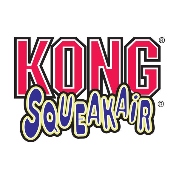KONG AirDog Squeakair Ball with Rope || KONG || view 2