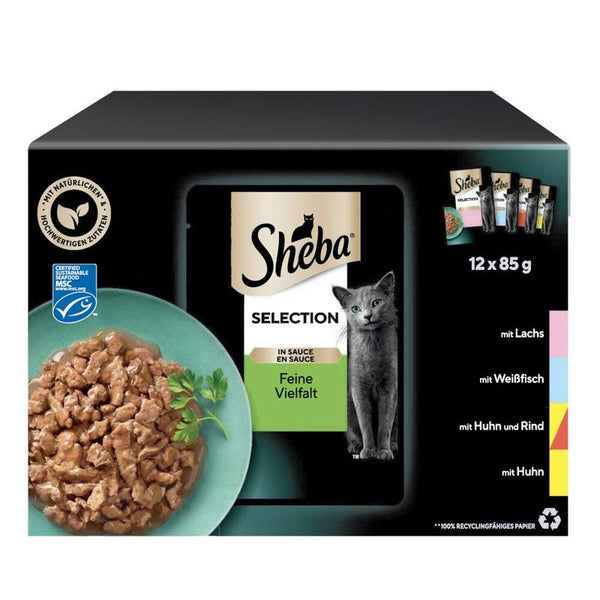 Sheba Pouches Select Slices Saver Pack 96 x 85g || Sheba || view 10