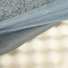 Rectangular Memory Foam Dog Bed - Grey || zooplus Exclusive || view 9
