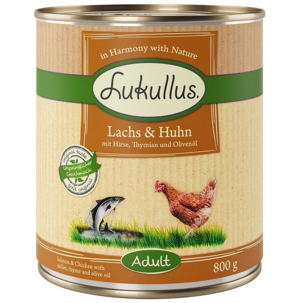 6 x 800g Lukullus Wet Dog Food - 5 + 1 Free! * || Lukullus || view 5