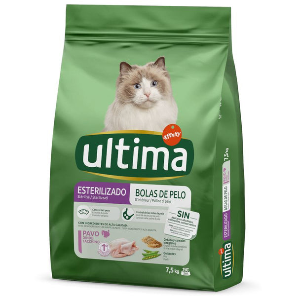 Ultima Sterilised Hairball – Turkey & Barley || Affinity Ultima || view 2