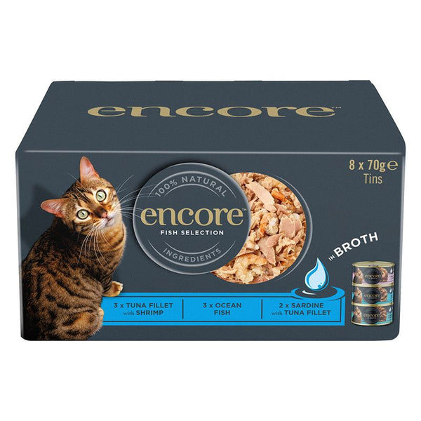 Encore Cat Tin Multipack Selection 8 x 70g || Encore || view 4