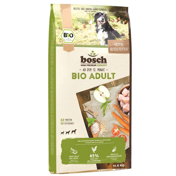 bosch Organic Adult Dry Dog Food || Bosch Natural Organic concept || view 1