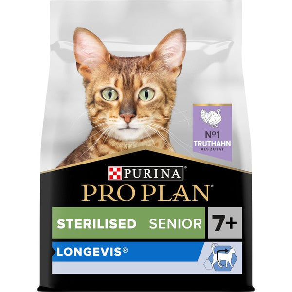 PURINA PRO PLAN Sterilised Senior 7+ Longevis - Turkey || Pro Plan || view 1