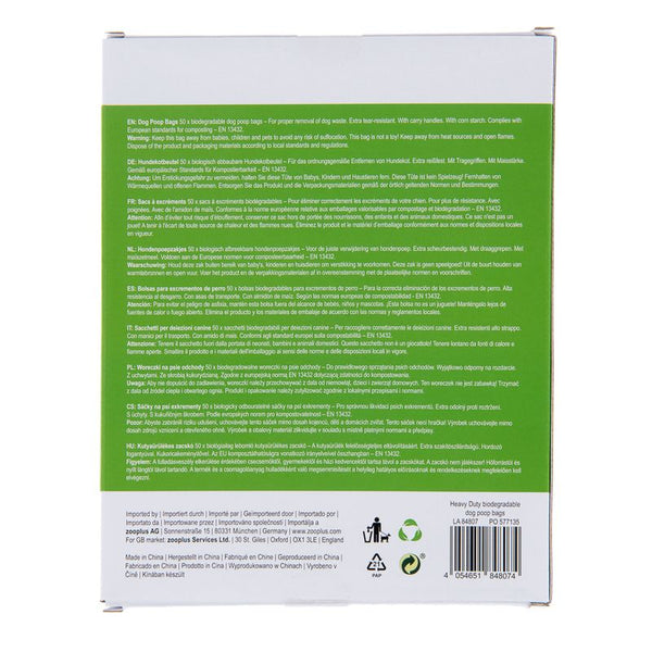 Biodegradable Dog Poop Bags with Handles || zooplus Exclusive || view 6