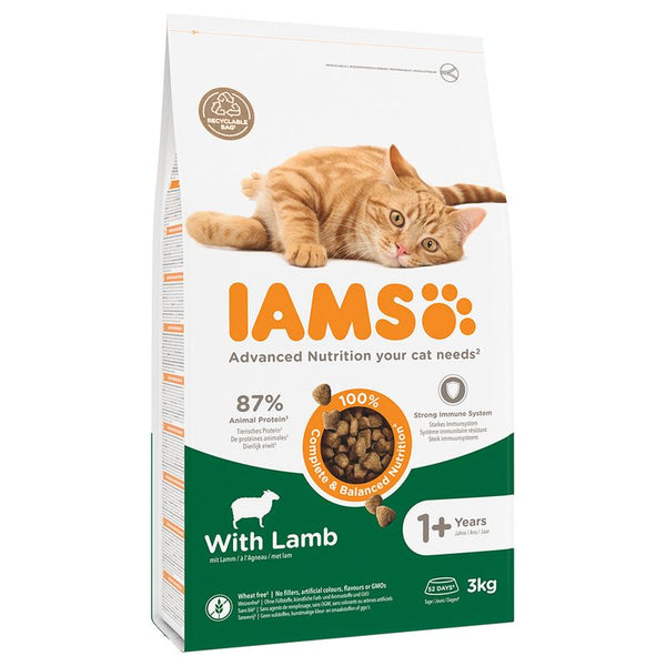 IAMS Advanced Nutrition Adult Cat with Lamb || IAMS || view 3