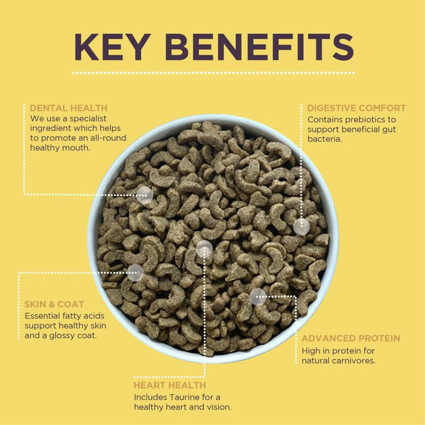 Burgess Adult Cat Rich in Chicken with Duck || Burgess || view 6