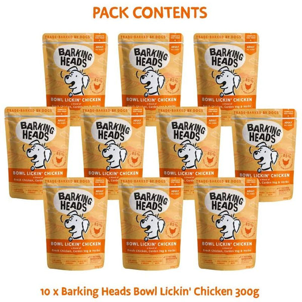 Barking Heads Bowl Lickin’ Chicken || barking heads || view 4