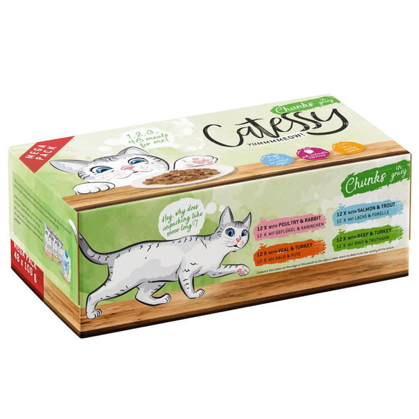 Catessy Pouches Saver Pack 48 x 100g || Catessy || view 2
