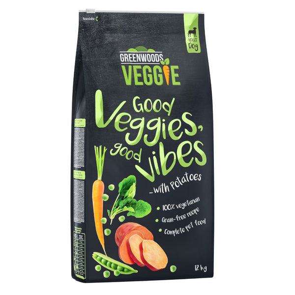 Greenwoods Veggie (Sweet) Potatoes with Peas, Carrots & Spinach || Greenwoods || view 2