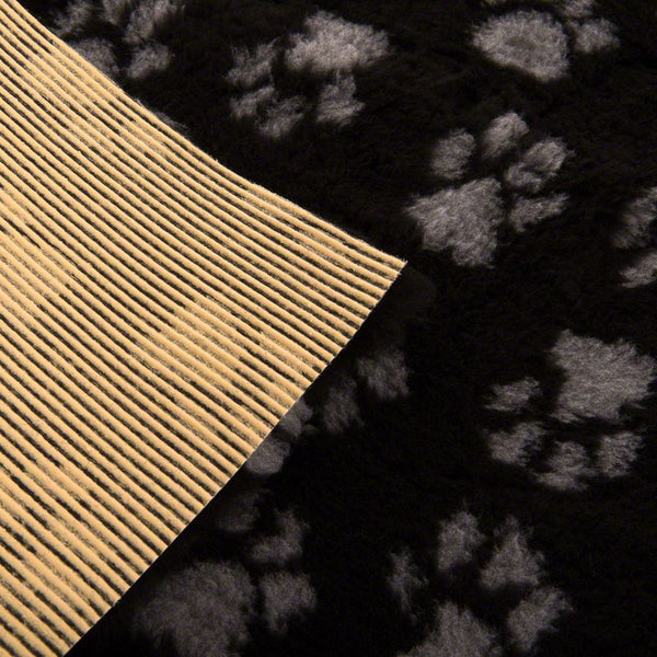 Vetbed® Isobed SL Paw Pet Blanket - Black / Grey || Vetbed || view 5