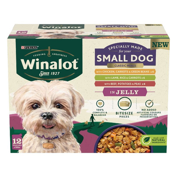 Winalot Small Dog Meaty Chunks in Jelly || Winalot || view 2