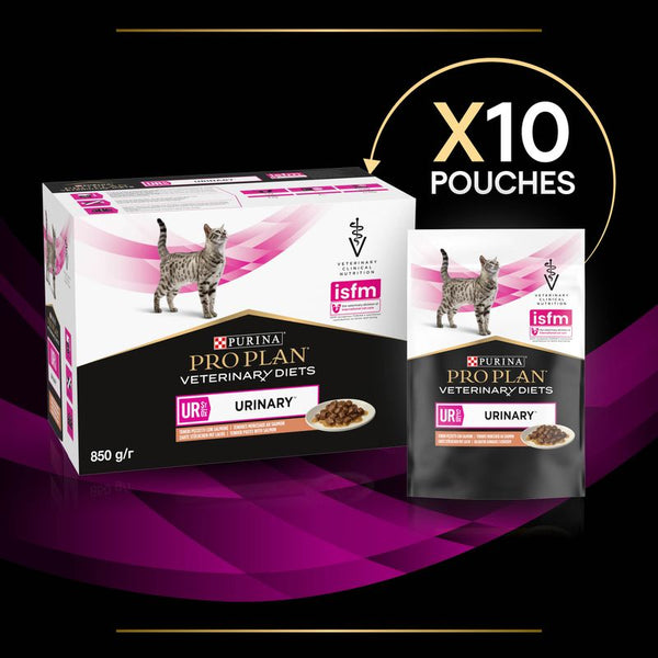 PURINA PRO PLAN Veterinary Diets Feline UR Urinary - Salmon || undefined || view 14