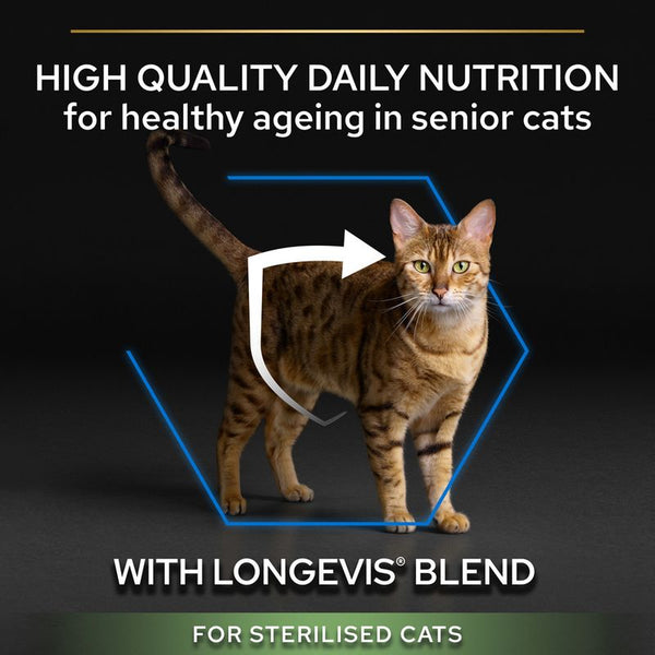 PURINA PRO PLAN Sterilised Senior 7+ Longevis - Turkey || Pro Plan || view 4