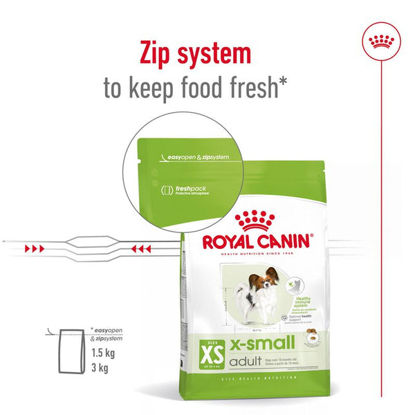 Royal Canin X-Small Adult || Royal Canin Size || view 12