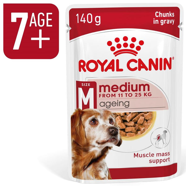 Royal Canin Medium Ageing in Gravy || Royal Canin Size || view 1