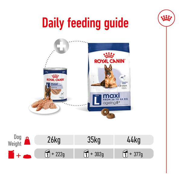 Royal Canin Maxi Ageing in Loaf || Royal Canin Size || view 7